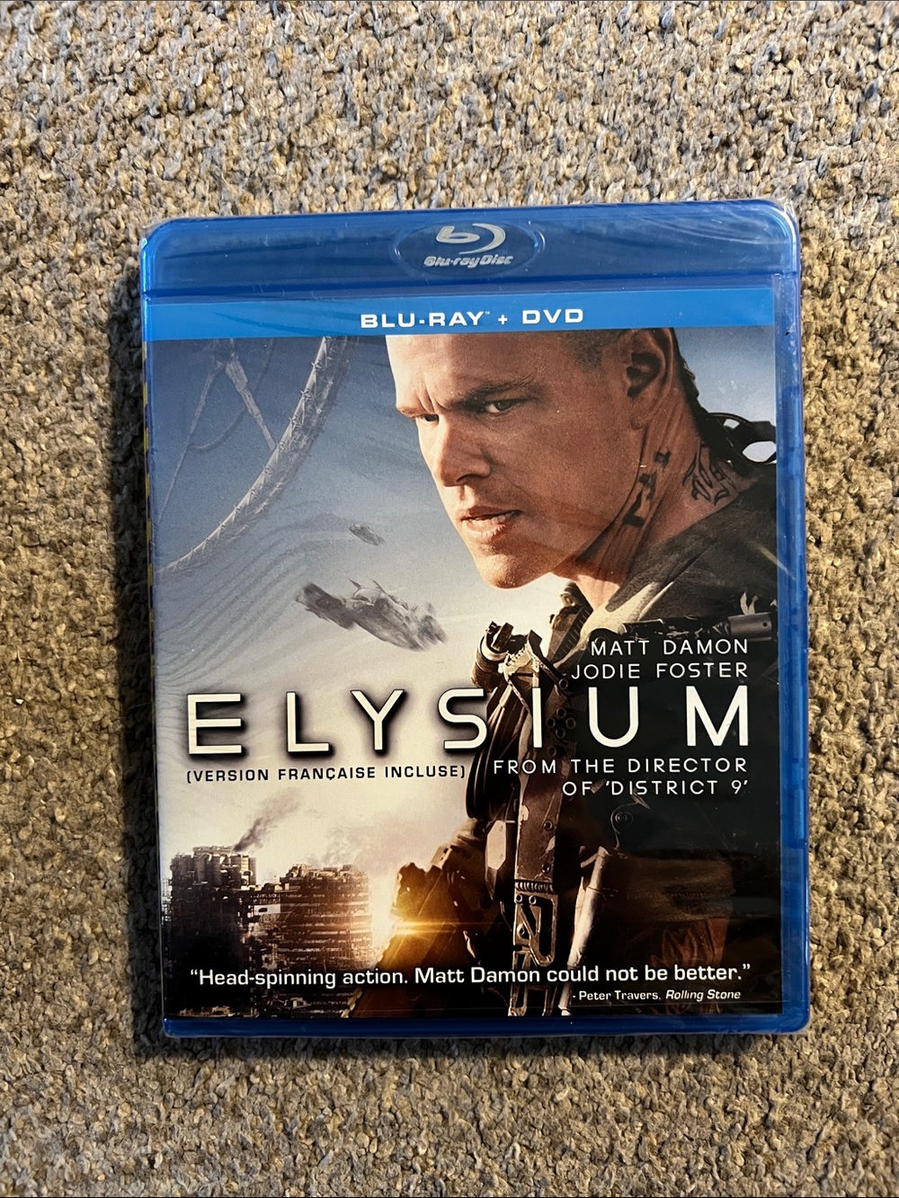Sony Blu-ray + DVD ELYSIUM - NWT